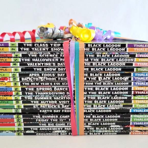 BLACK LAGOON ADVENTURES LOT OF 20 BOYS BOOKS SCHOLASTIC HORROR THRILLER #1-29 - Picture 16 of 16